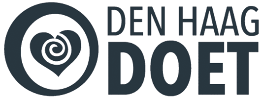 Het logo van Den Haag Doet