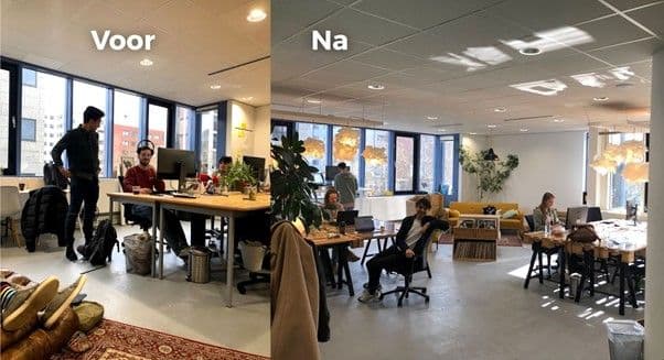 Kantoor Voor En Na