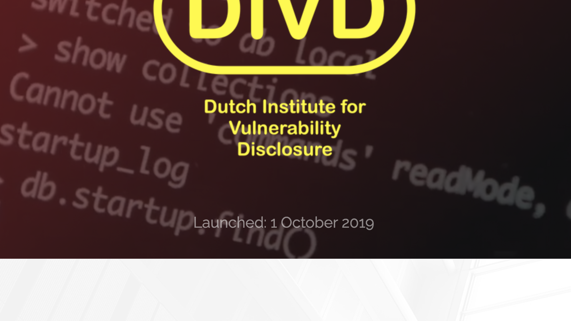 Dutch Institute for Vulnerability Disclosure