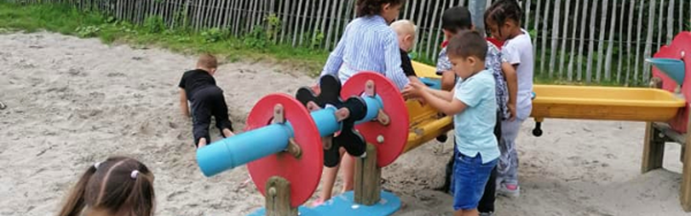 Speeltuin website van 4 pagina's