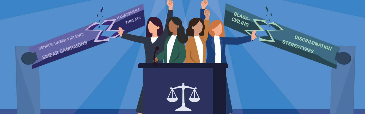 Visuele identiteit en templates voor campagne vrouwen advocaten