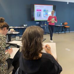 Workshop aan taalvrijwilligers