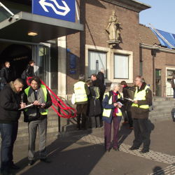 In actie voor de Beneluxtrein