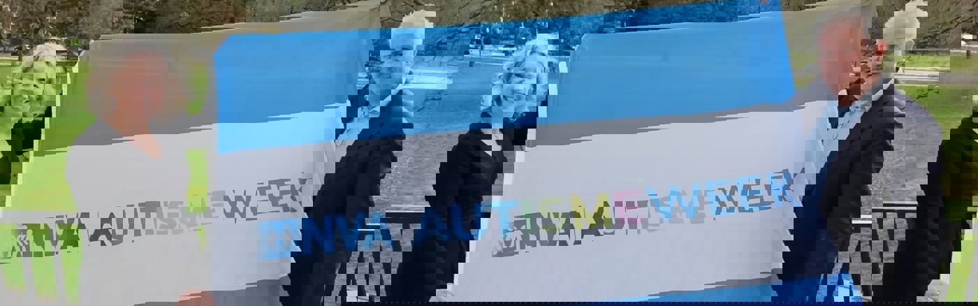 2 posters ontwerpen voor autisme event