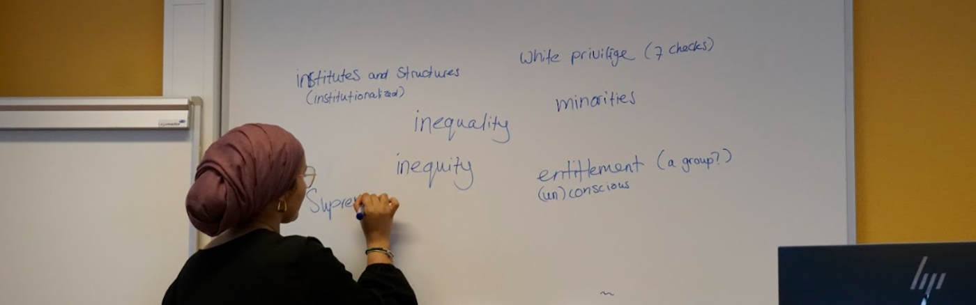 Poster of flyer design