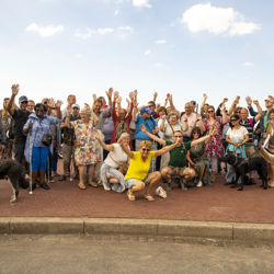 Dagtripje strand met cliënten