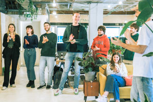 Team De Nieuwe Gevers presentatie klappen