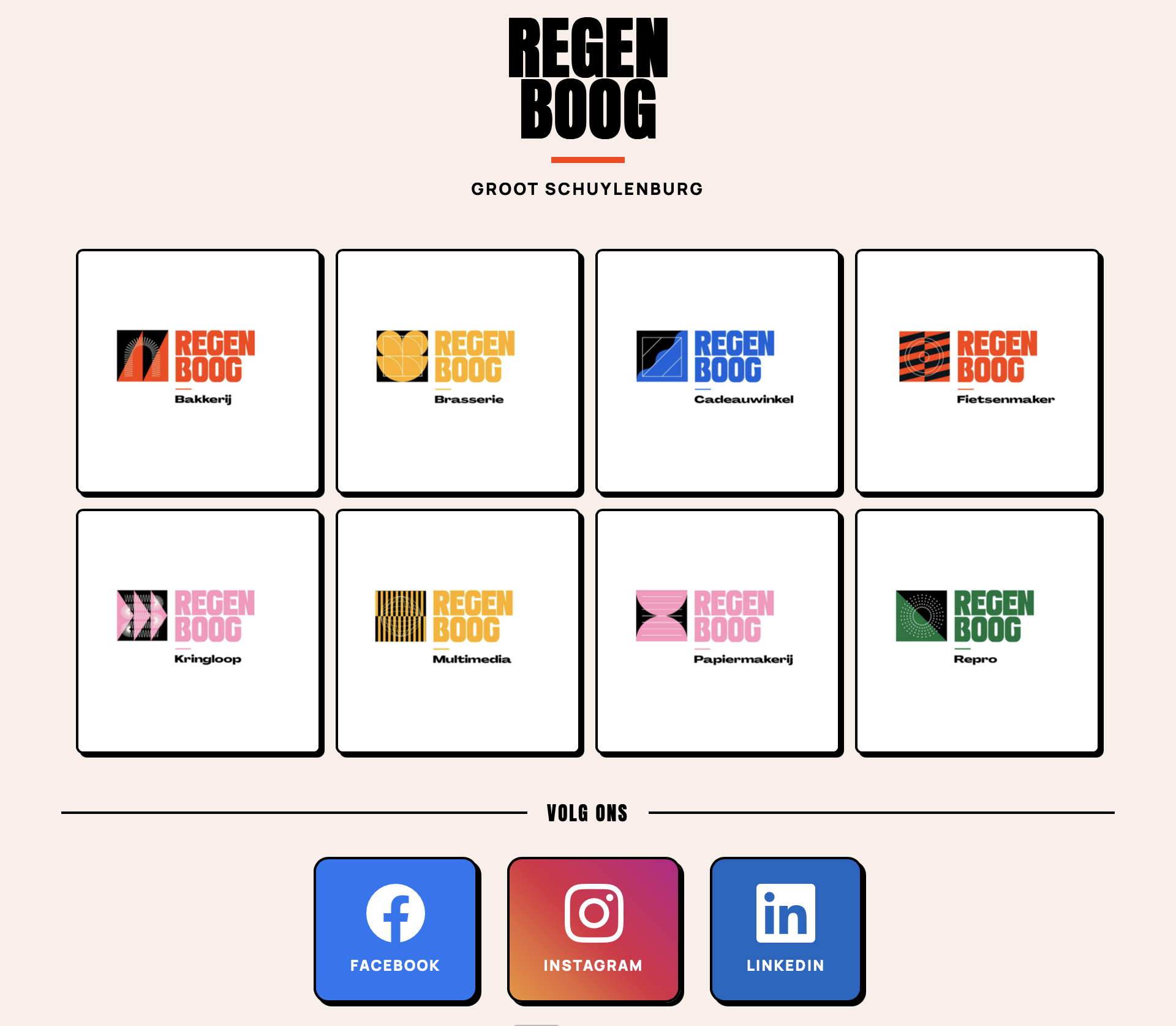 Social Media Strategie voor Regenboogbrink