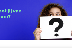 Fotoshoot van nieuwe donatiebox