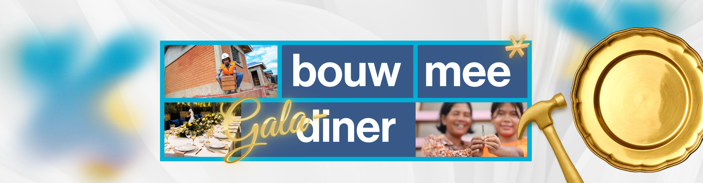 Aftermovie van 2-3 min voor benefietdiner