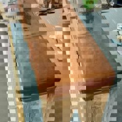 Bankje van circulair materiaal