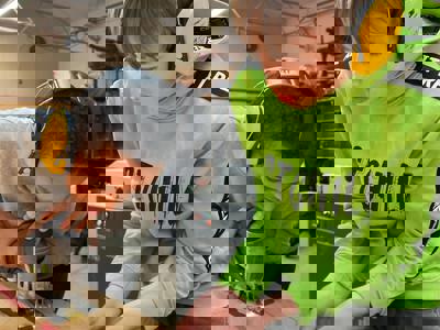 Houtbewerking begeleider