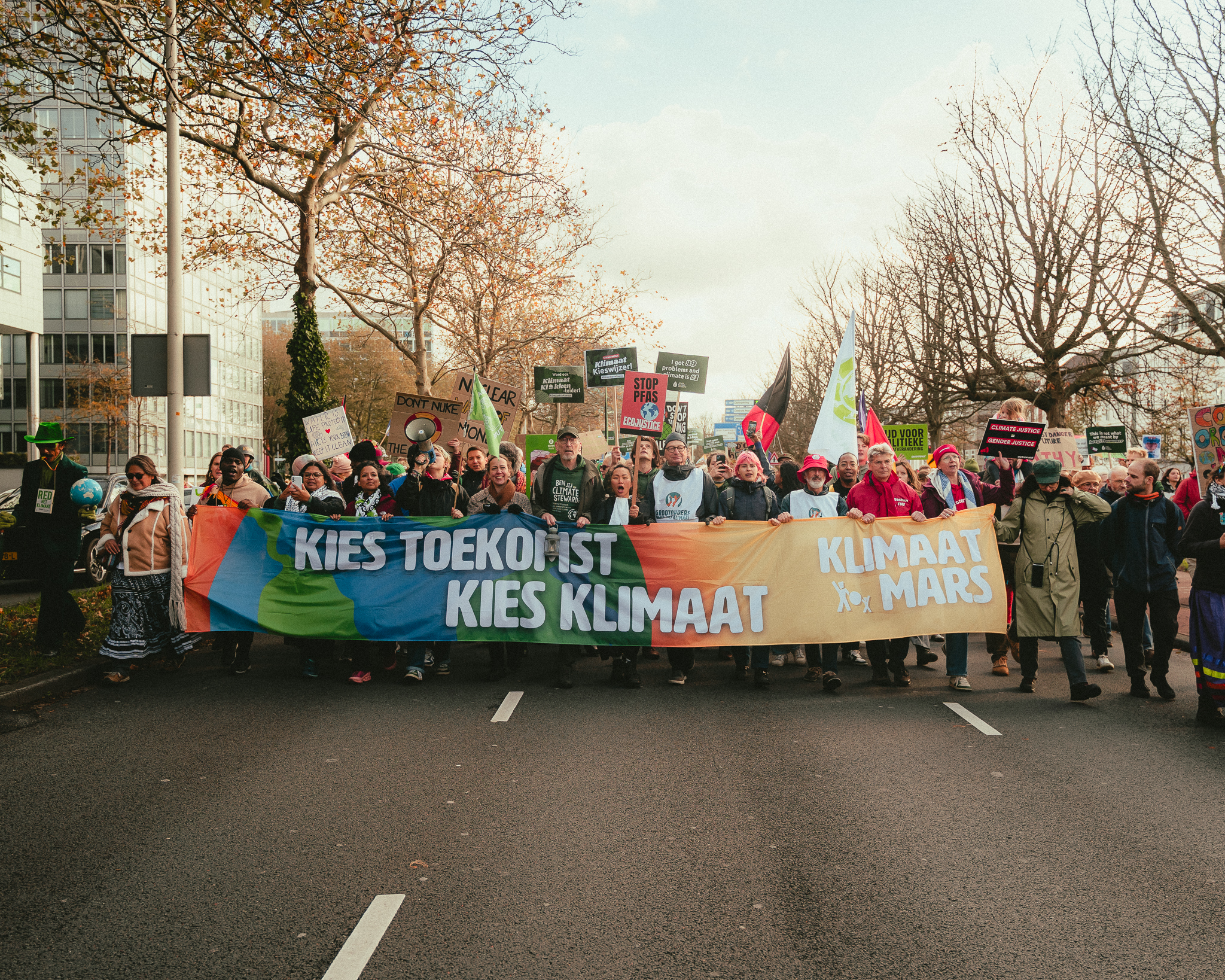 Fotograaf voor Klimaatmars en jongerenblok