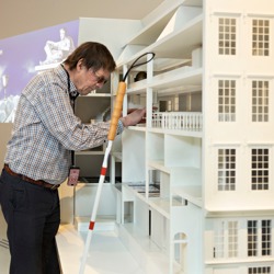 Speciale tour voor blinden en slechtzienden