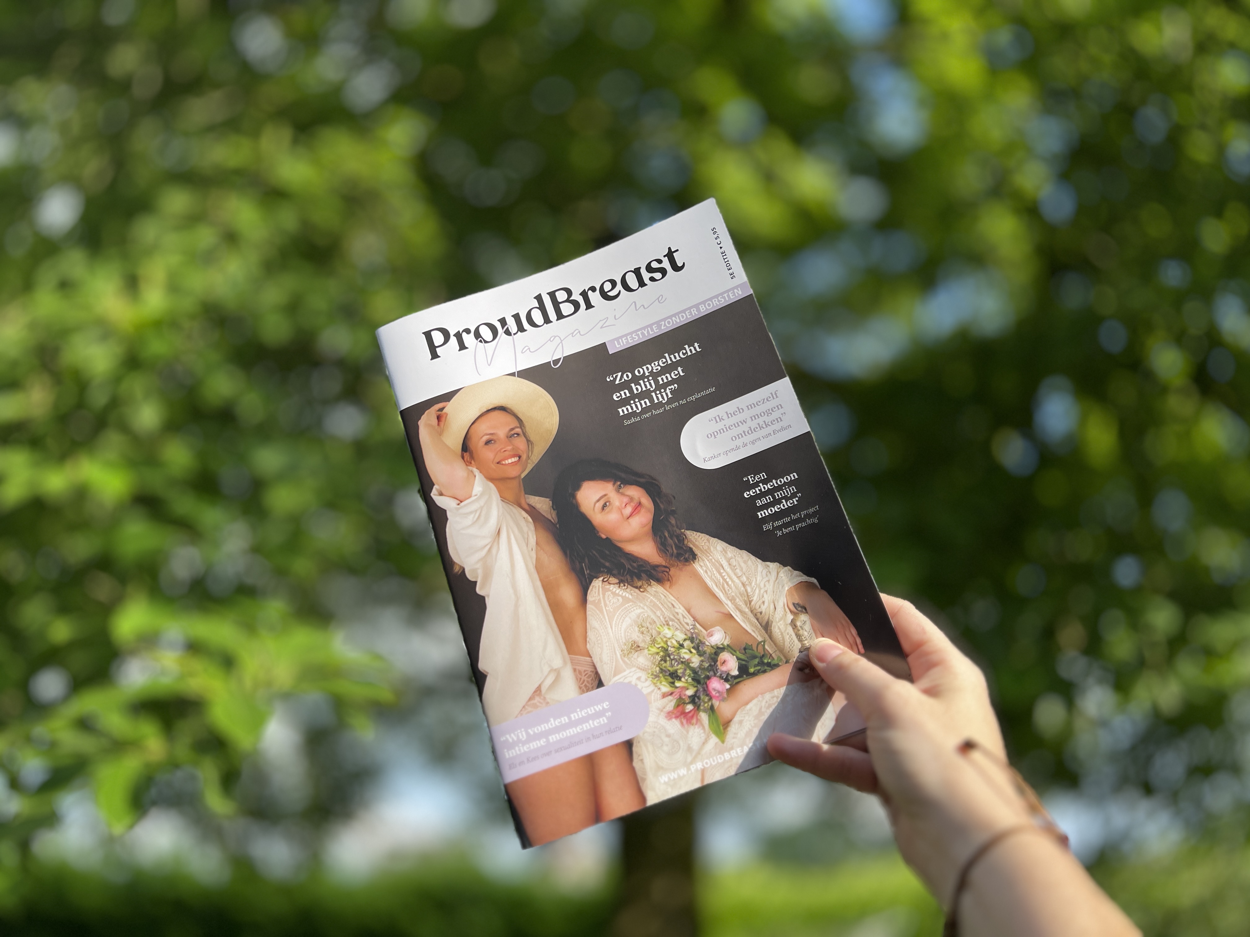 2 interviews uitwerken voor ProudBreast