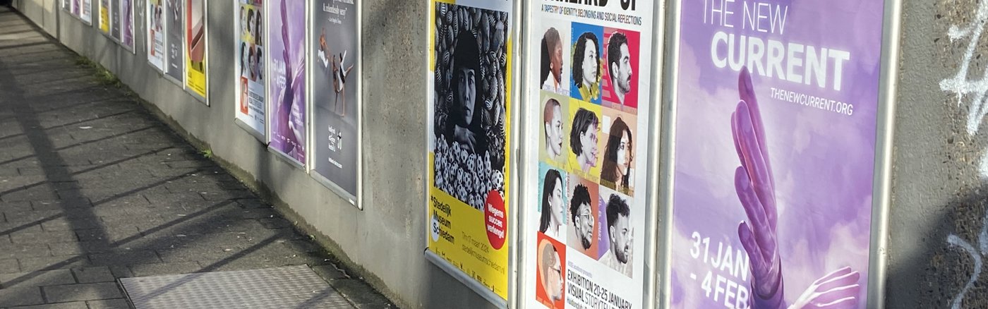 Poster of flyer design