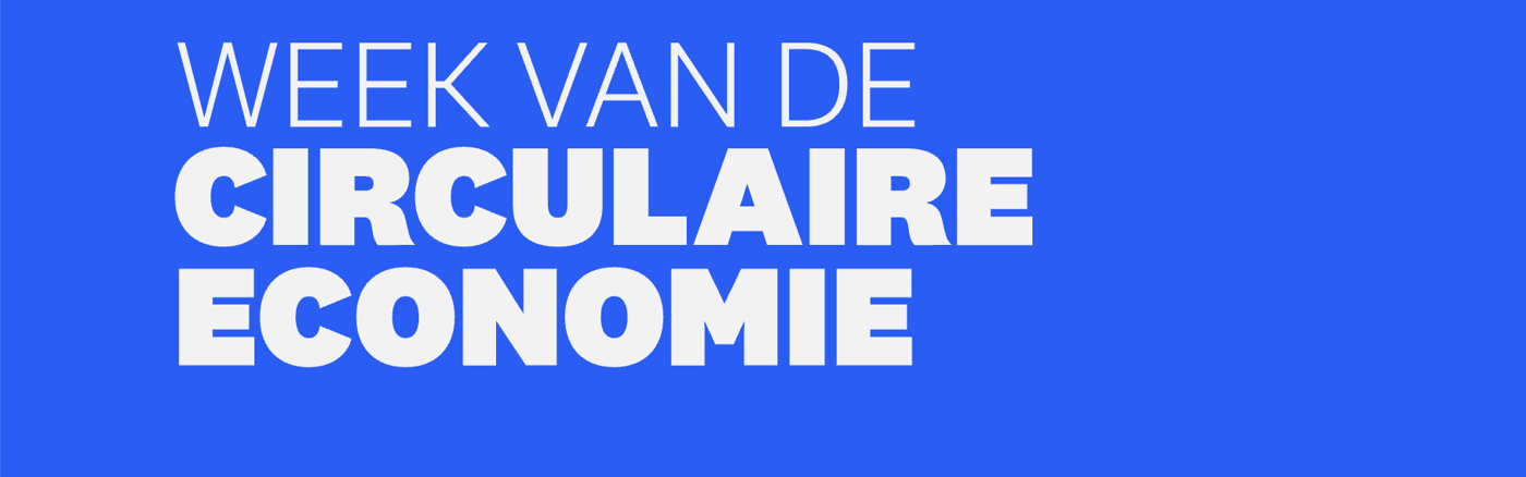 4 social media posts p/w voor Week van de Circulaire Economie