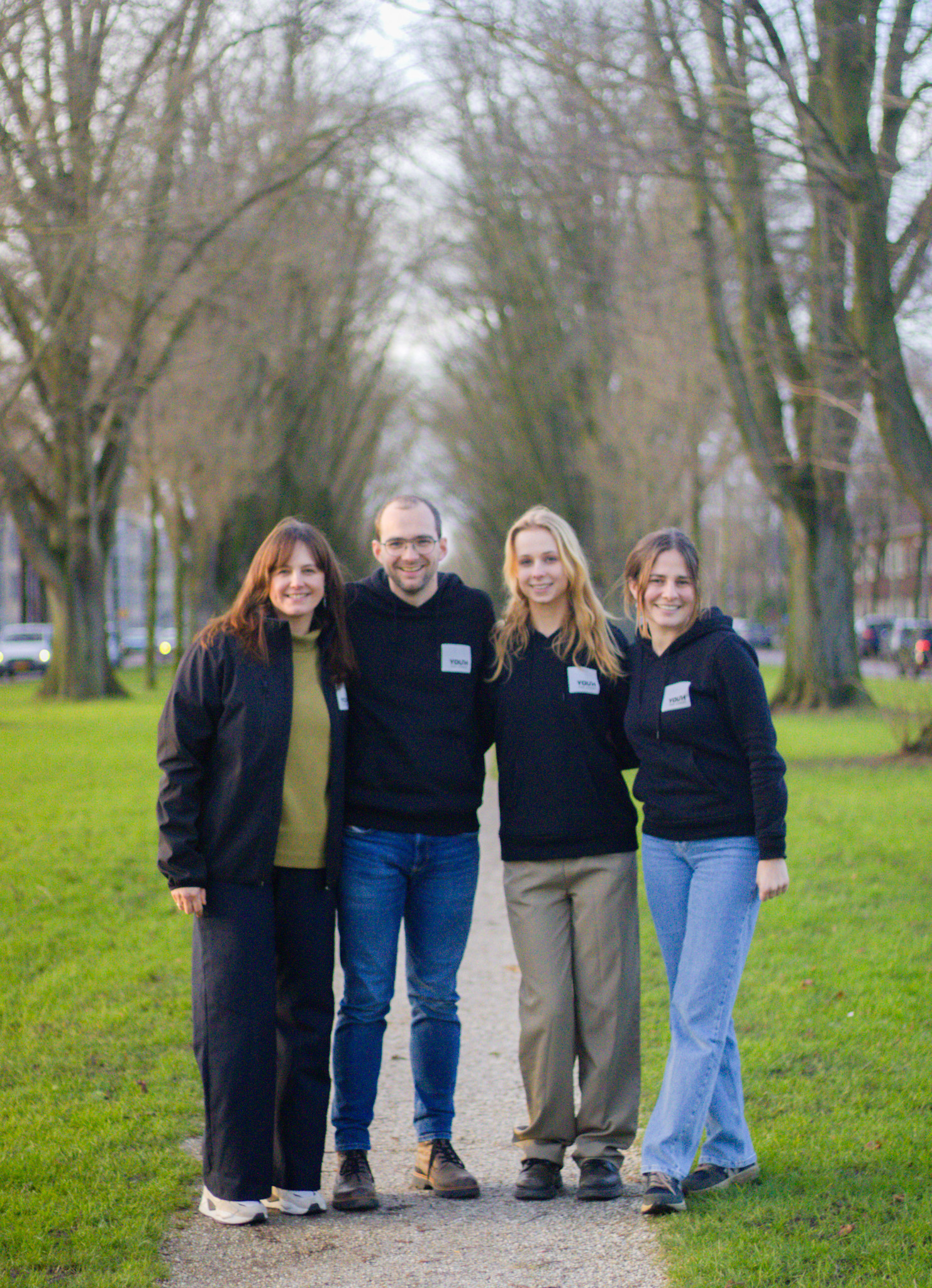 Team- en portretfoto's van nieuw team en stagiaires