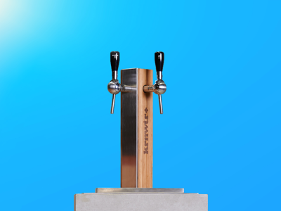 1 technische tekening van tappunten