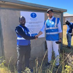 Inauguratie waterbron Limpopo