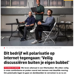 Civinc in het AD