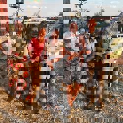 Thomas en Pauline in Zambia