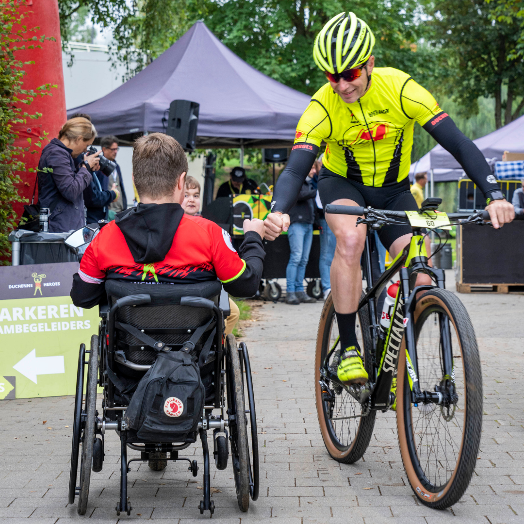 Video met 2 Duchenne mannen opnemen