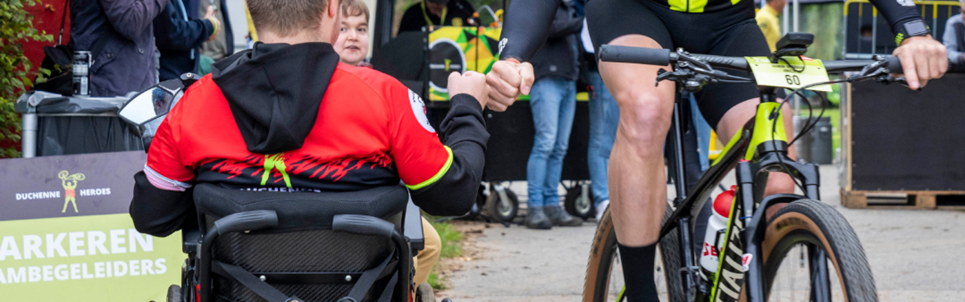 Video met 2 Duchenne mannen opnemen