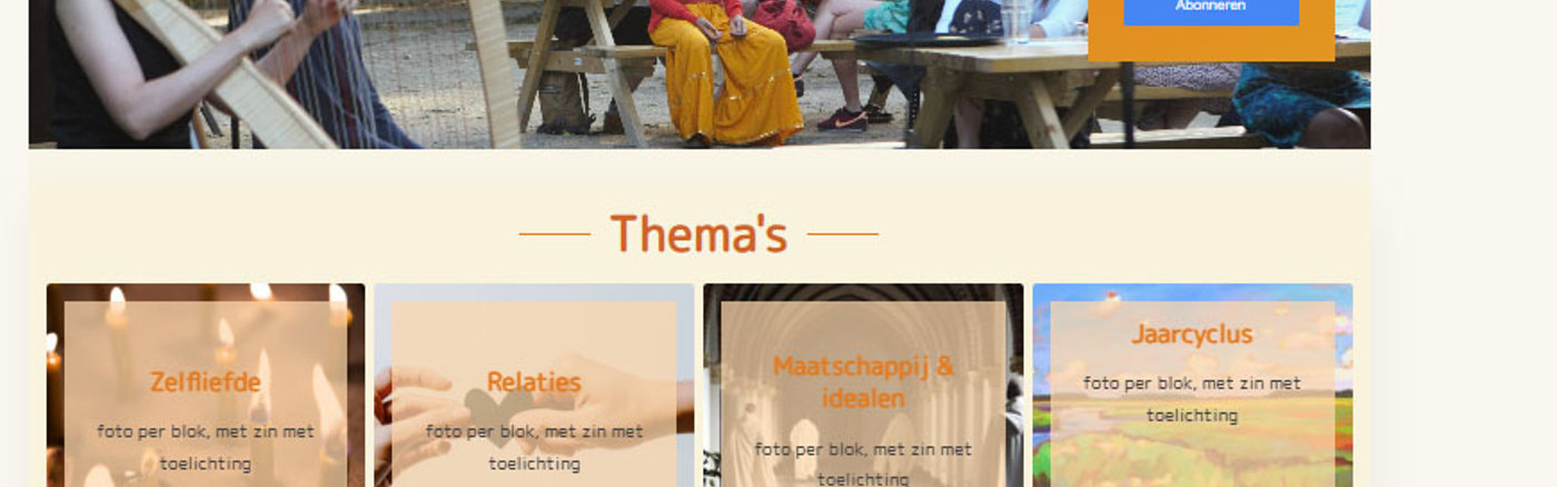 Website content update