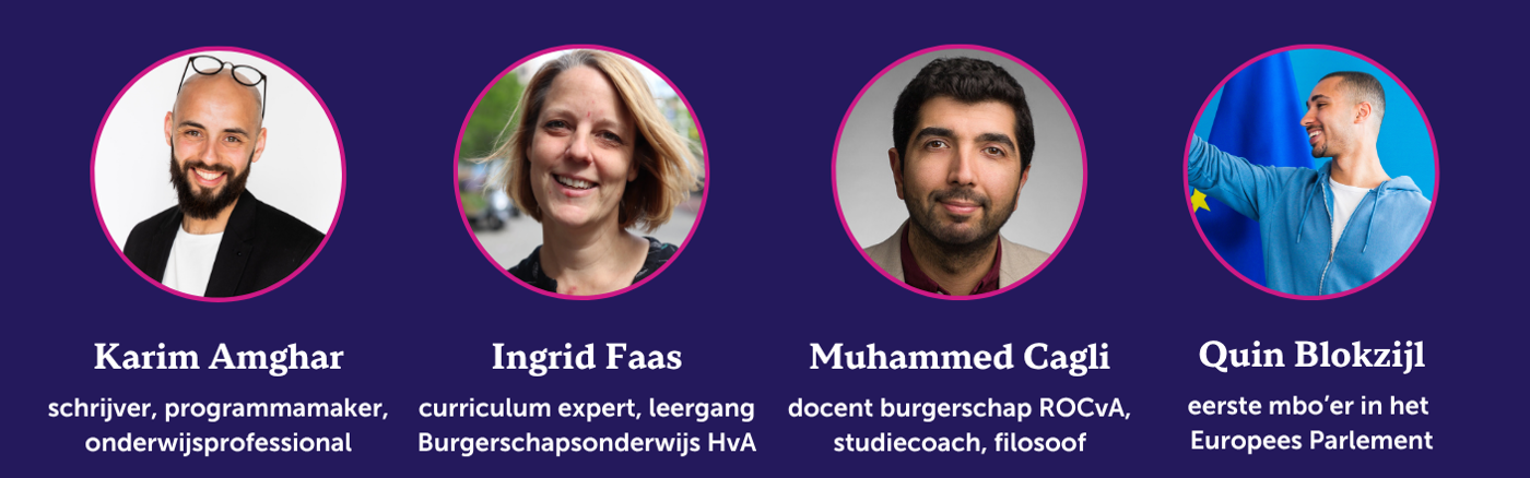 Fotograaf voor mbo-event Burgerschap LIVE