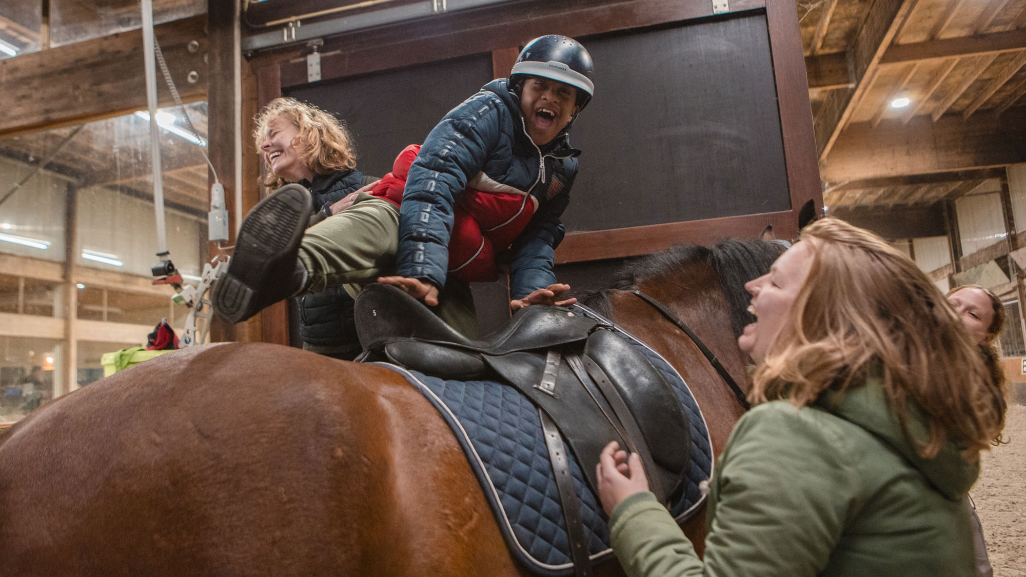 Prins Willem Alexander manege - Vereniging Paardrijden Gehandicapten