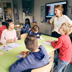 Een groep 8 in actie