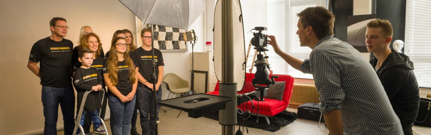 Fotoshoot op locatie