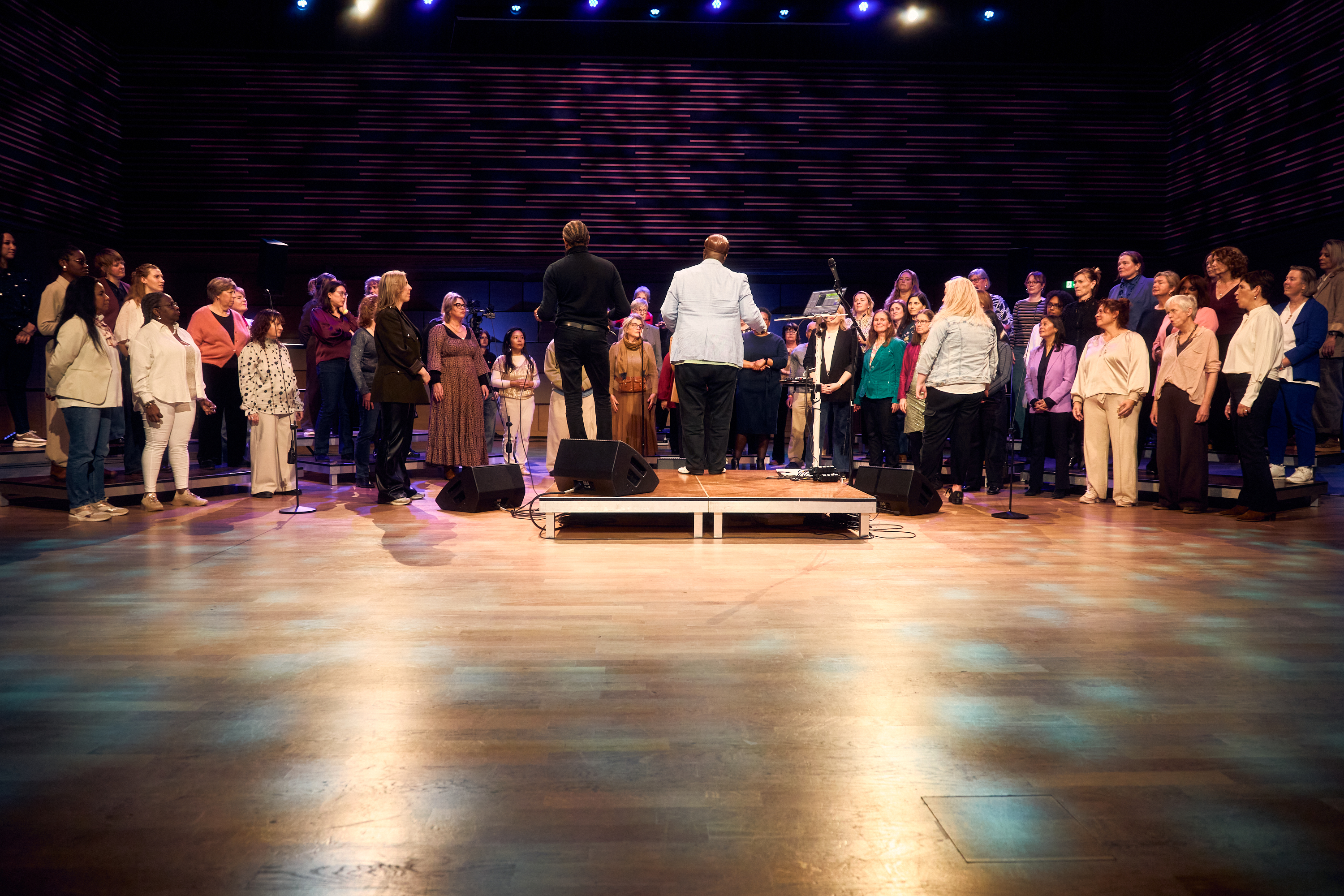 Leadlijst voor koorproject in Den haag