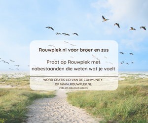 Rouwplek.nl voor broer en zus