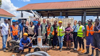 Web-dashboard ontwerp voor PuPu sanitatiepomp