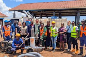 Web-dashboard ontwerp voor PuPu sanitatiepomp