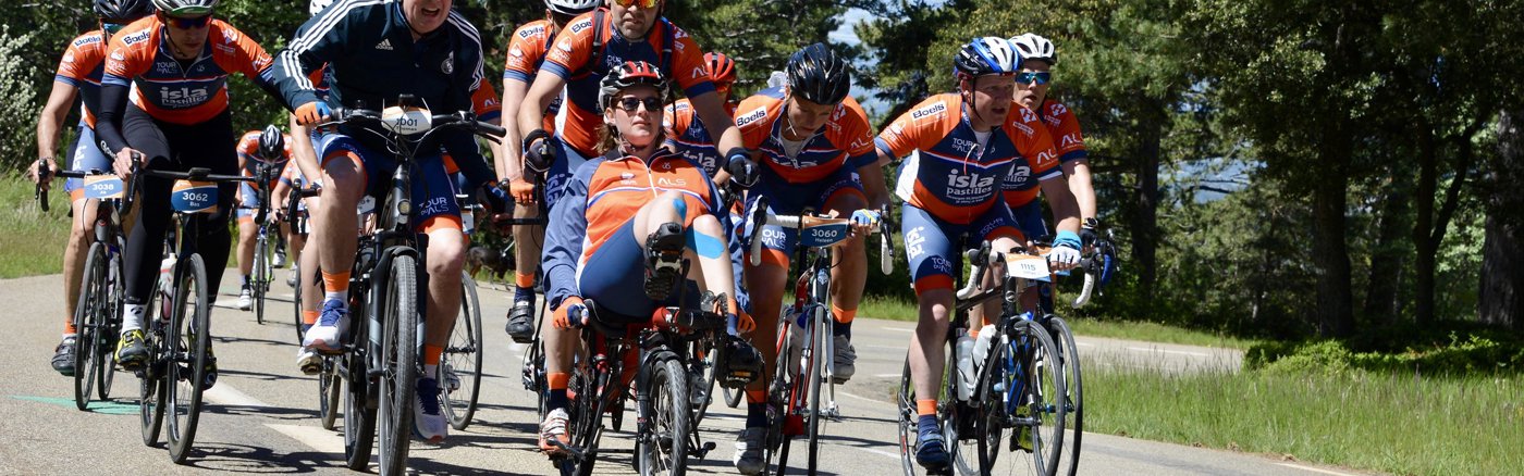 Campagne uitingen voor Tour du ALS