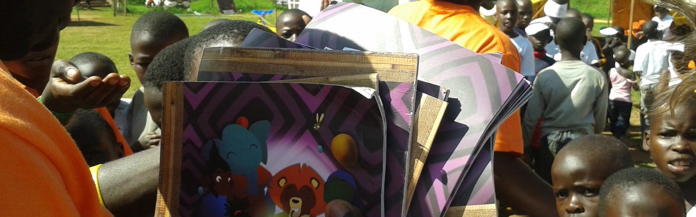 Prentenboek illustraties Tjeko en de Flamingo