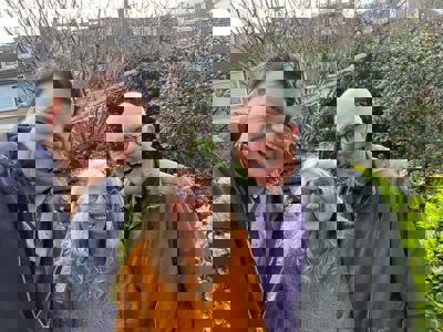 10 portretfoto's en tekstje