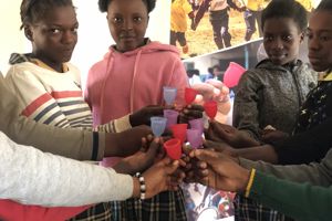 Strategie voor campagne over menstruatiearmoede