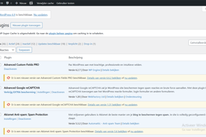 WordPress Update naar 6.9 voor Technolab